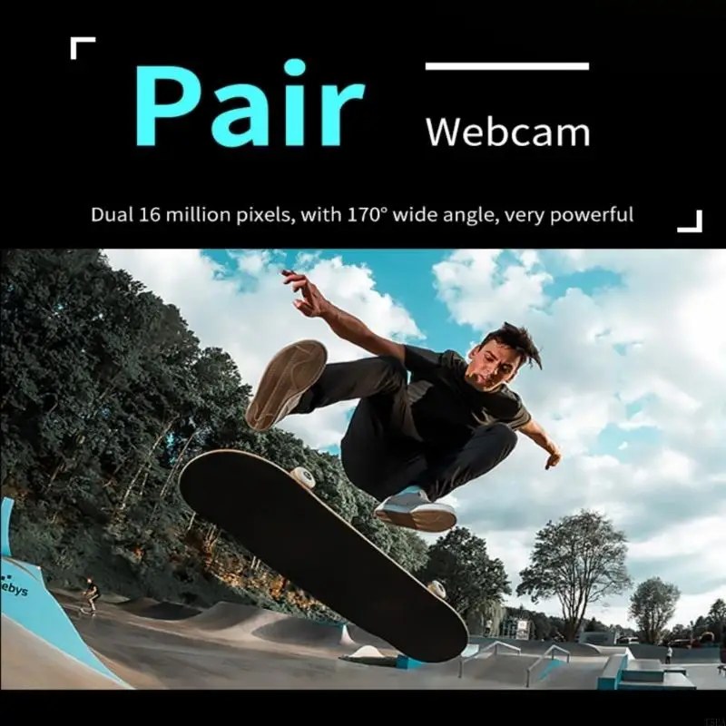 T5EA WiFi Abilita telecamera sicurezza 4K per sicurezza esterna interna utilizzare i baby