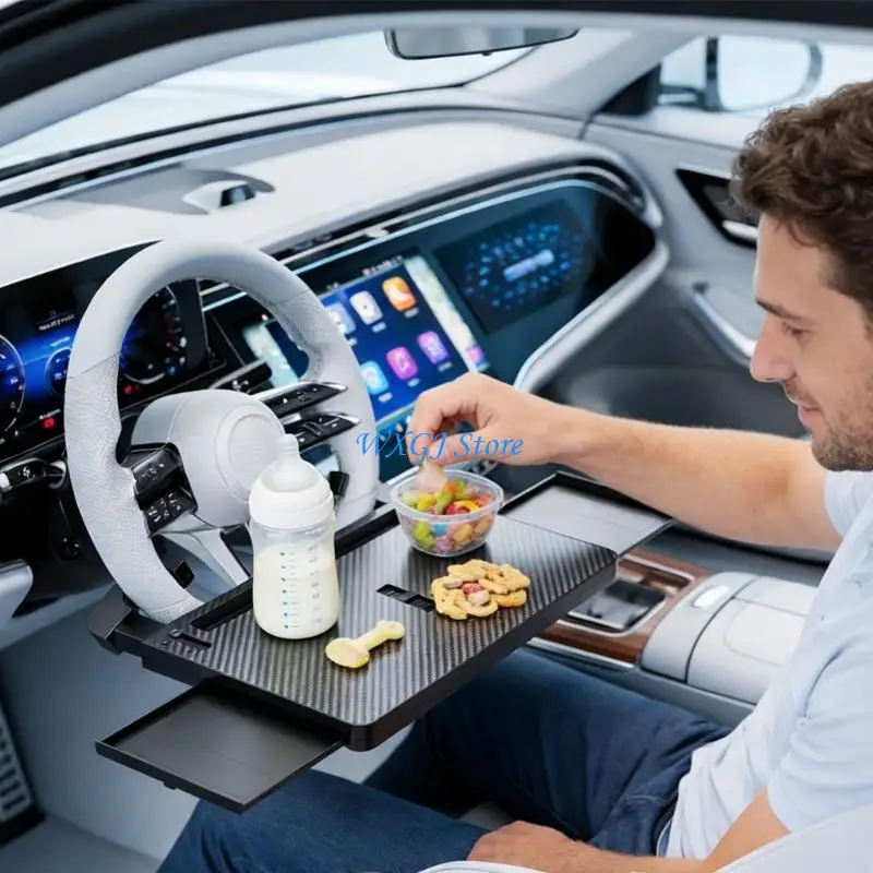 

37JE Safe Carbon Fiber Appearance Steering Wheel Desk Containing Soft Layer