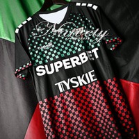2025/26 Bestselling Polish Super Football Men's Shirt, Polish Kuaikan GKS Tychy Football Boys' New Training Match Specific Shirt