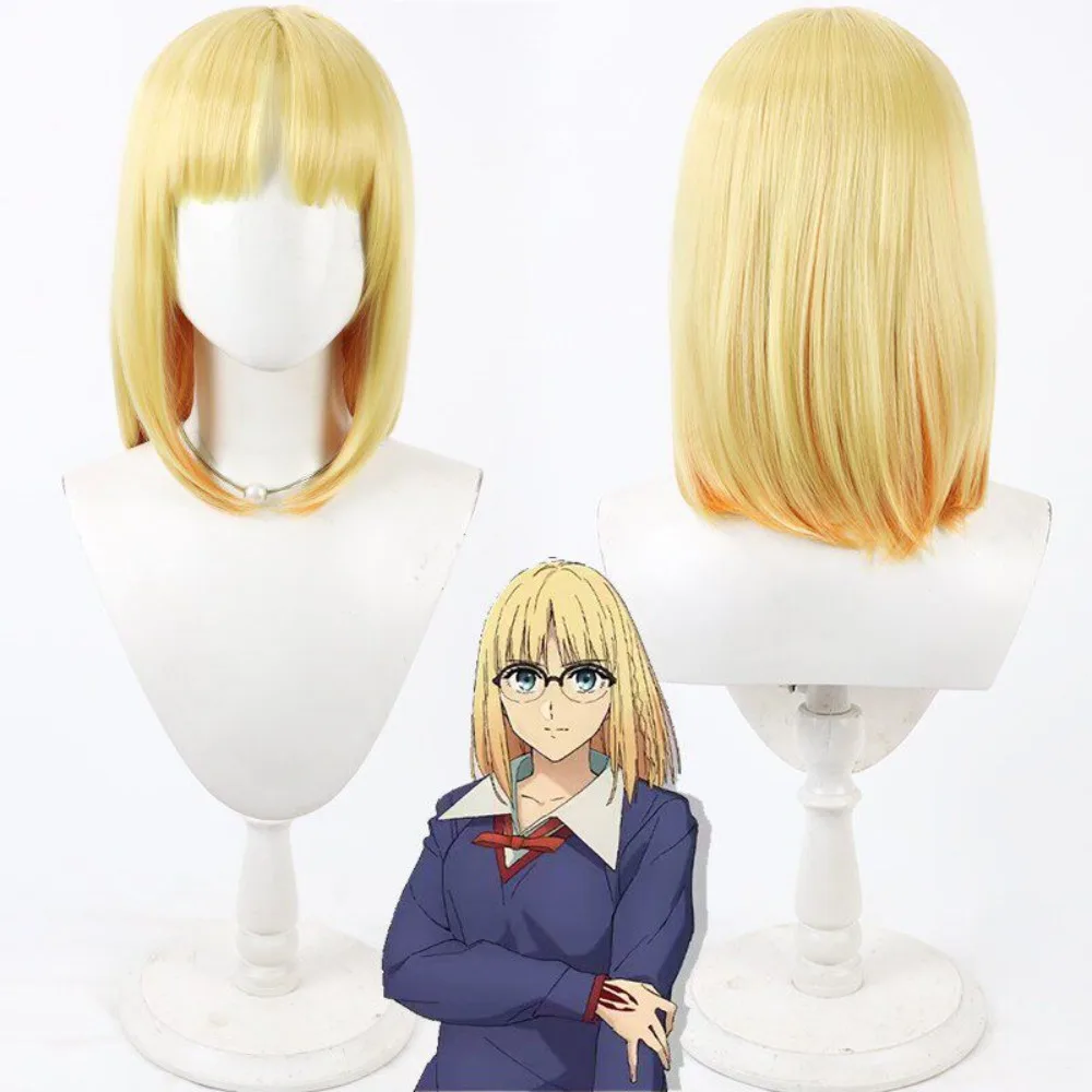 

Парик для косплея Fate Strange Fake Ayaka Sajyou, двухцветный, из термостойкого волокна, с внутренней и внешней накладкой