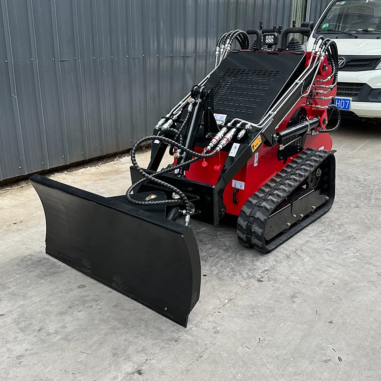Snowcart tracks for mini ski loaders Durable footwear