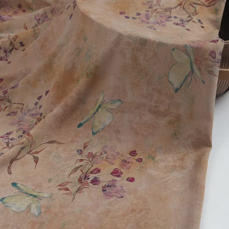 

Новое платье Ханьфу из жаккардовой ткани с китайским принтом и цветочным узором в стиле колор-блок.