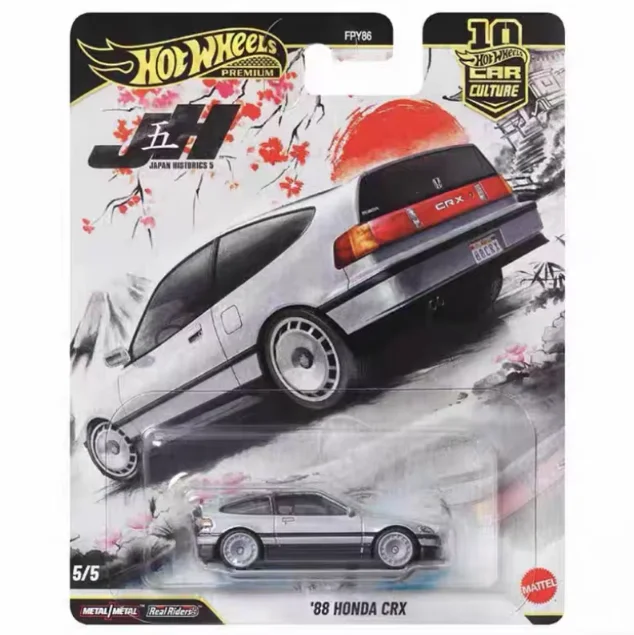 Original Hot Wheels FPY86 Japan Historics 5 Serise Model Car Die