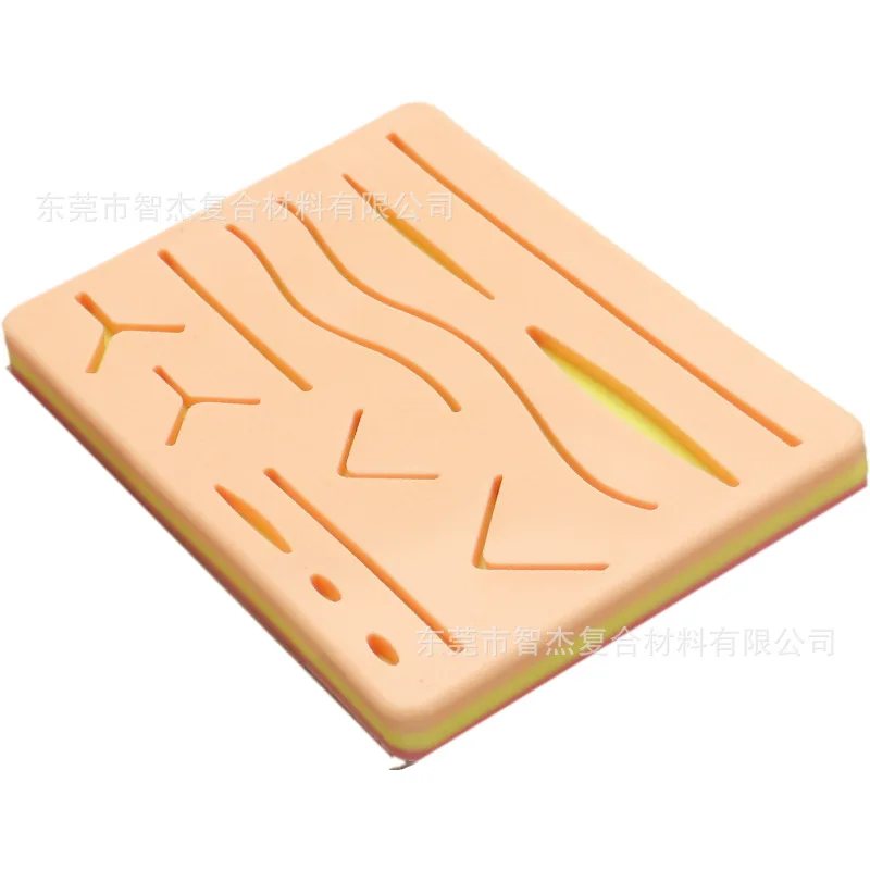 Surgical Suture Module Silicone Model Practice Medical Students Surgical Practice Wound Suture Skin