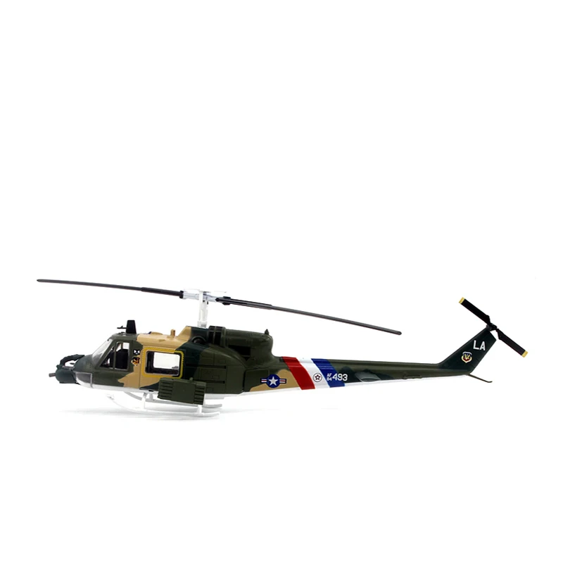 1/72 Scale 36916 United States UH-1F Huey Upright Flying Aircraft Luke Air Force Base Finished Model Helicopter Gift