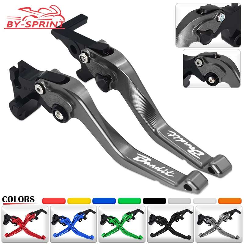 

Motorcycle Adjustable Short Brake Clutch Lever For Bandit 650S BANDIT 650S bandit 650s 2015 Accessories CNC Handles Brake Lever