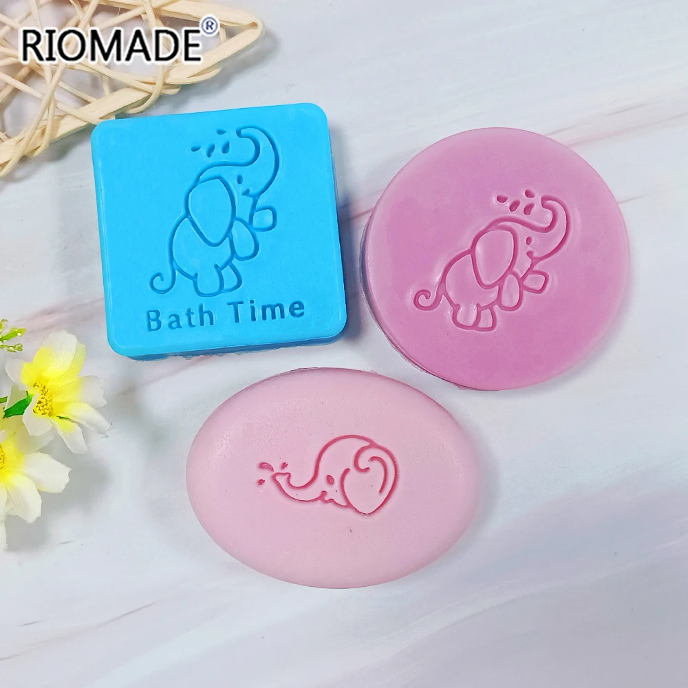 귀여운 코끼리 우유 암소 양 패턴 비누 인감 수제 장식 - Soap Making Websites 리뷰 및 가격
