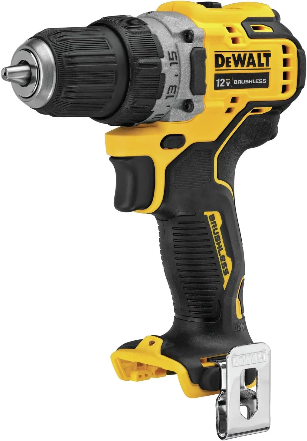 DEWALT Xtreme 12V MAX* Cordless Drill, 3/8-Inch, Tool Only (DCD701B)