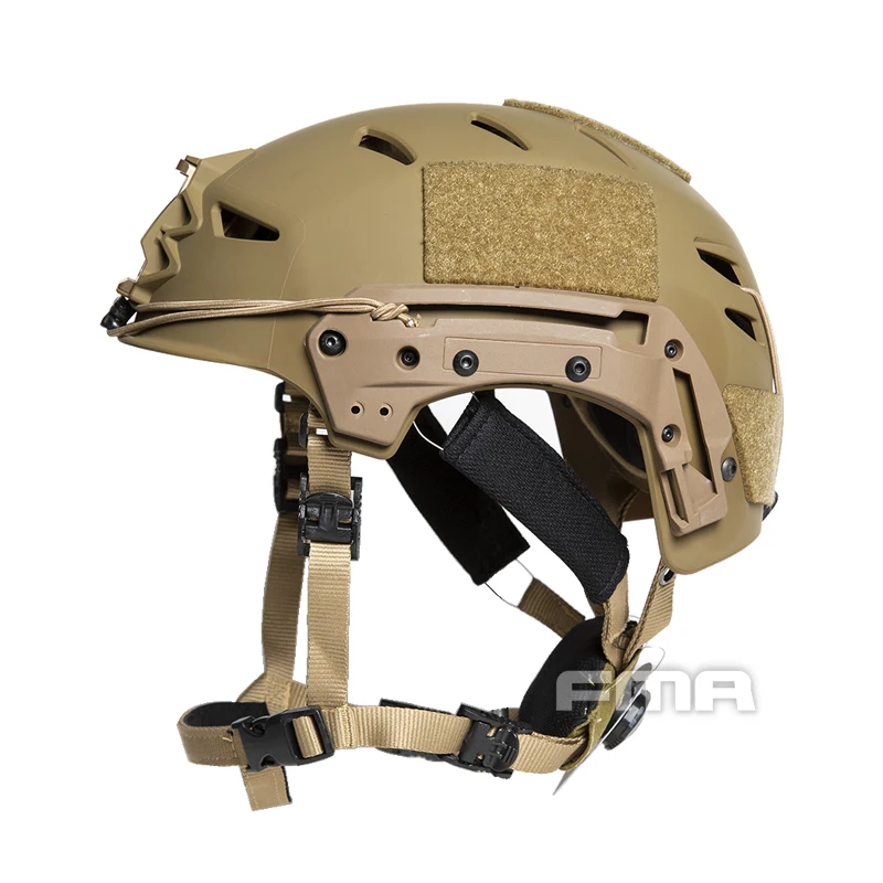 NUOVO Arrampicata All\'aperto Tattico Paintball FMA MIC FTP BUMP Casco EX Airsoft Sistema Semplice Casco TB1044 BK/DE/FG