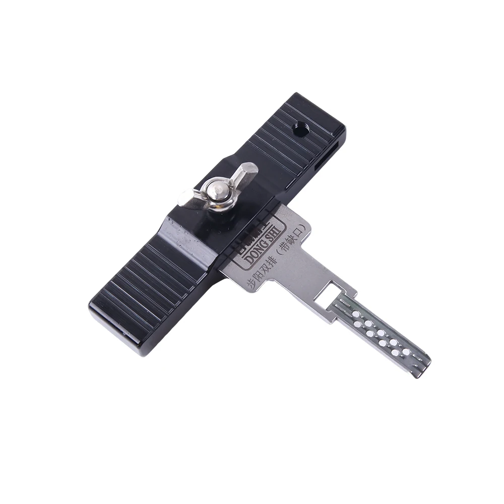 New Arrival Popular 7-pcs Lock Pick Residential Locksmith Tool Bump & Jiggler Foil Tool Set (For 7 Cylinder Types)