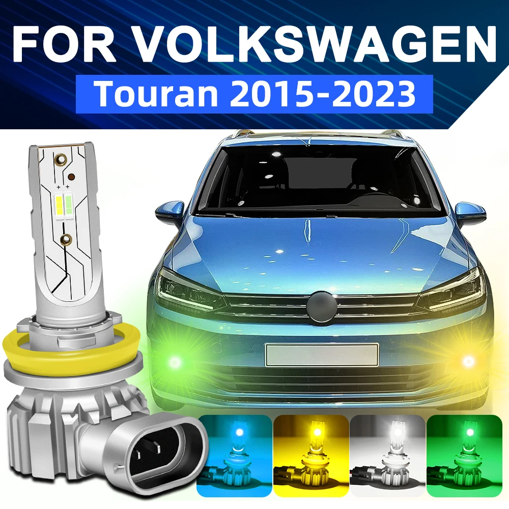 LED-Nebelscheinwerfer für Volkswagen VW Touran 5T1 1T1 1T2 Zubehör Vordere Nebelleuchte Glühbirne 2003 2004 2005 2017 2018 2019 2020 2021-2023