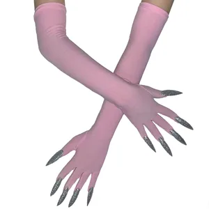 مخالب الأخضر مخالب قفازات تأثيري لعيد الهالوين, بارد, تلبيس, أسود, أظافر طويلة, فكاهة, C068 أعلى 10 مبيعات فانتوم أوبرا تأثيري - رقم 3