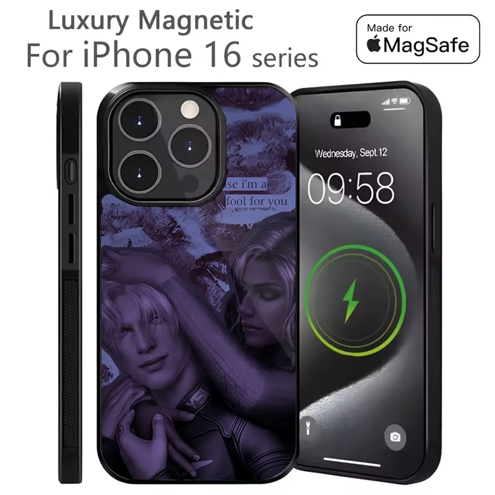 

Game Romance Clubs Phone Case For iPhone 16,15,14,13,12,11,Plus,Pro,Max Mini Magsafe Magnetic Wireless Charging