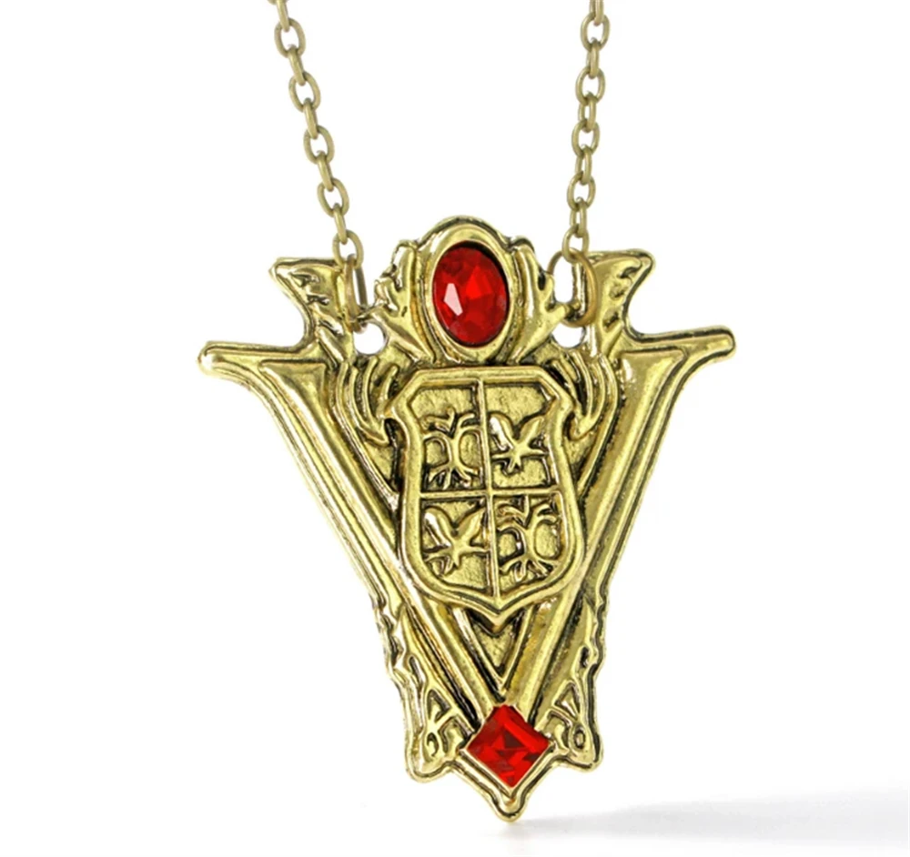 Fashion Jewelry Women Cosplay Necklace Props Movie Twilight Theme Rosalie Same Design New Moon Crest Volturi Charms Necklaces