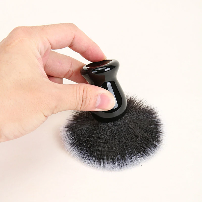 Mens Shaving Brush With ABS Handle Salon Barber Soap Foaming Beard Moustache Portable Hair Shave Brush Beard Cleaning Tool