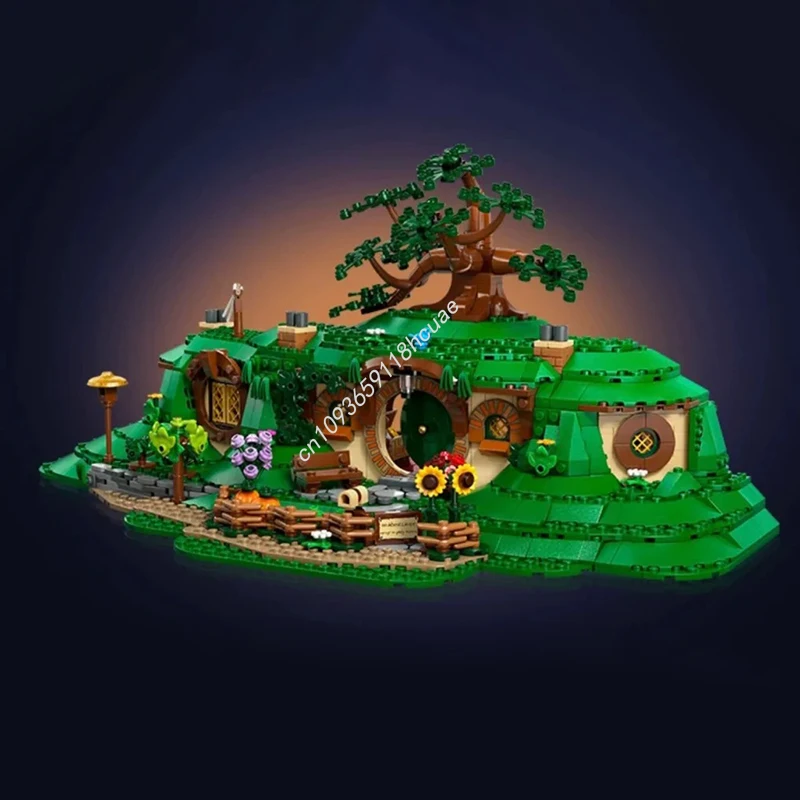 2025 新しい Moc リング: シャイアモジュラーハウスモデルビルディングブロック DIY クリエイティブアセンブリ教育レンガのおもちゃ子供のギフト