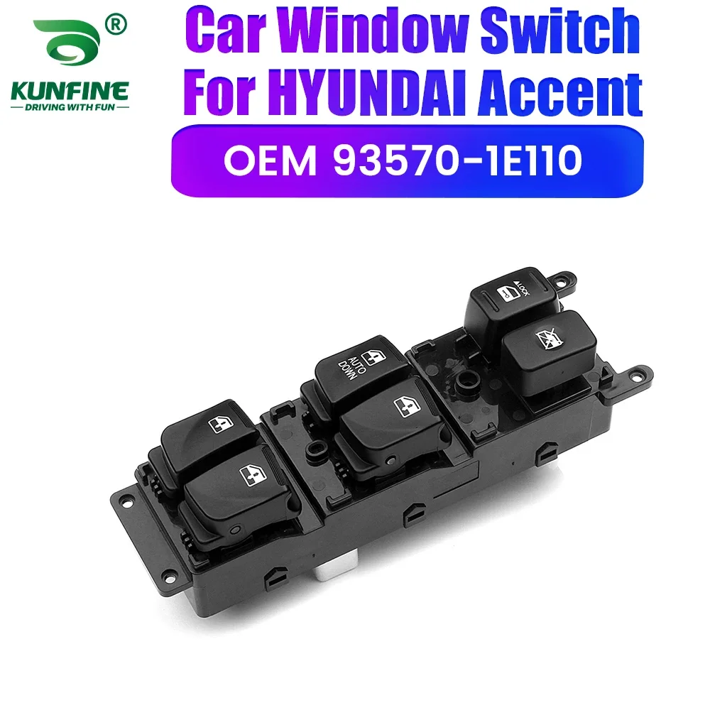 

Кнопка управления стеклоподъемником передней левой двери для HYUNDAI Accent 2007-2010, артикул. 93570-1E110