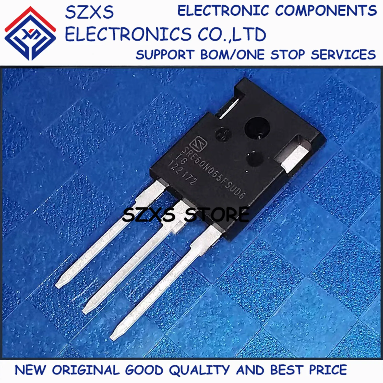 New Original 10Pcs SRE60N065FSUD6 SRE60N065FSUD6T-G TO-247 650V 60A MOSFET Field Effect Transistor In Stock Good Quality