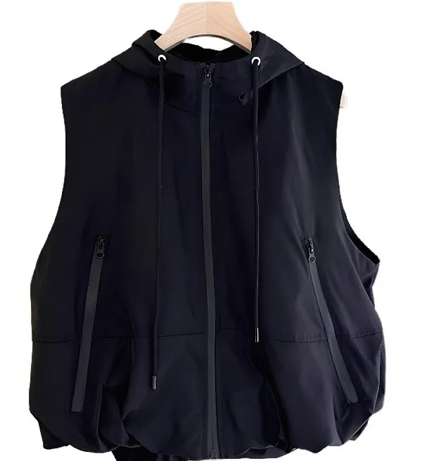 

Жилеты Жилеты Тонкий женский жилет с V-образным вырезом Осенние клапаны Туризм на открытом воздухе Прочный с несколькими карманами Динамический край Функциональный без рукавов