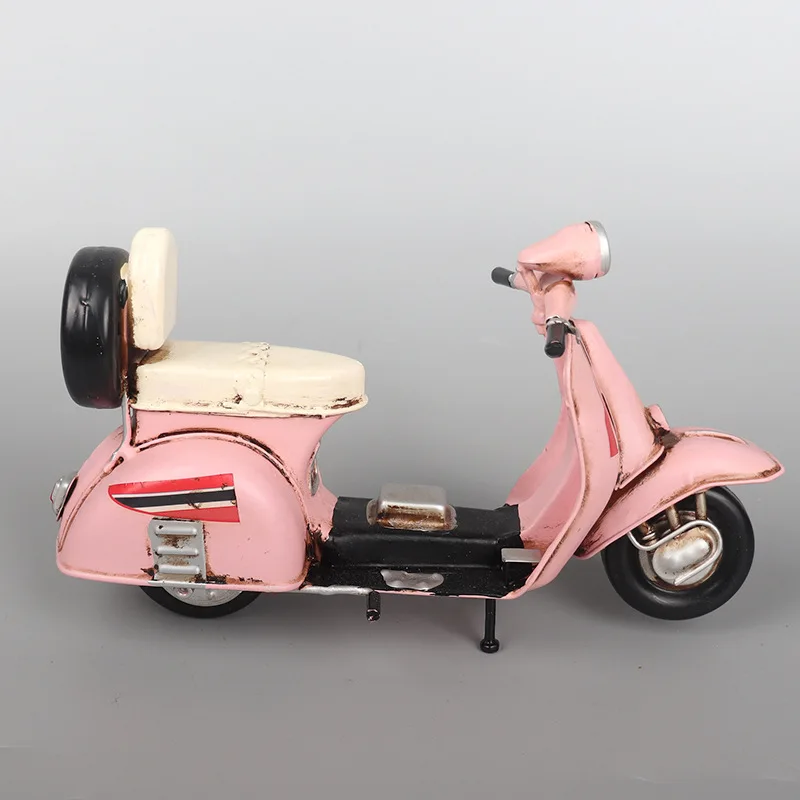 

Miniature Scooters, Wrought Iron Handicrafts, Household Living Room Collection Furnishing Articles Creative Adornment Bedroom