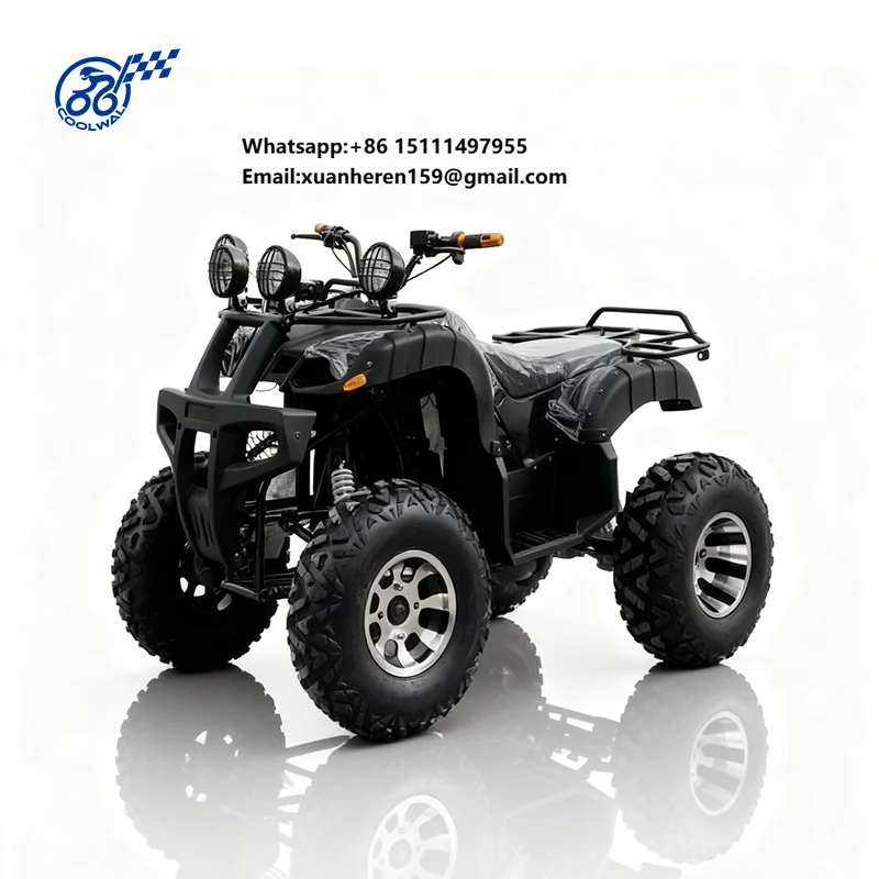 

New Design Adult ATV Quad Bike Cheap Chinese Electric Rear-wheel Drive dune Buggy Electric Atvs