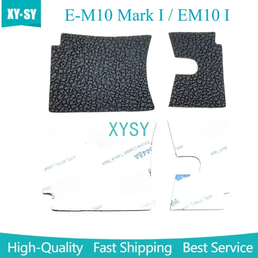 

New for Olympus E-M10 Mark I / EM10 I Body Hand Grip Rubber Side Leather Front Skin with Adhesive Tape Camera Repair Part