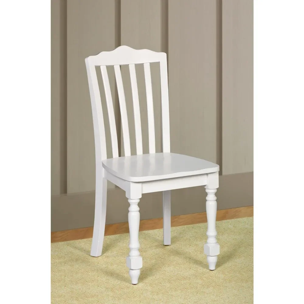 Furniture Lauren Wood Dining Chair or Table Chair, 17 D x 17 W x 37 H inches