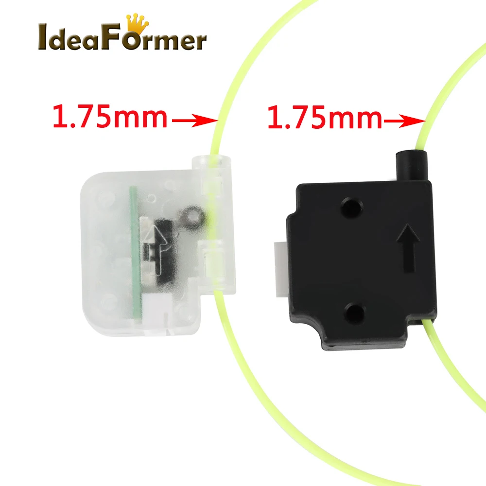 Módulo da detecção da ruptura do filamento da impressora 3d com o detector material do runout do sensor da execução do cabo de 1m para a impressora
