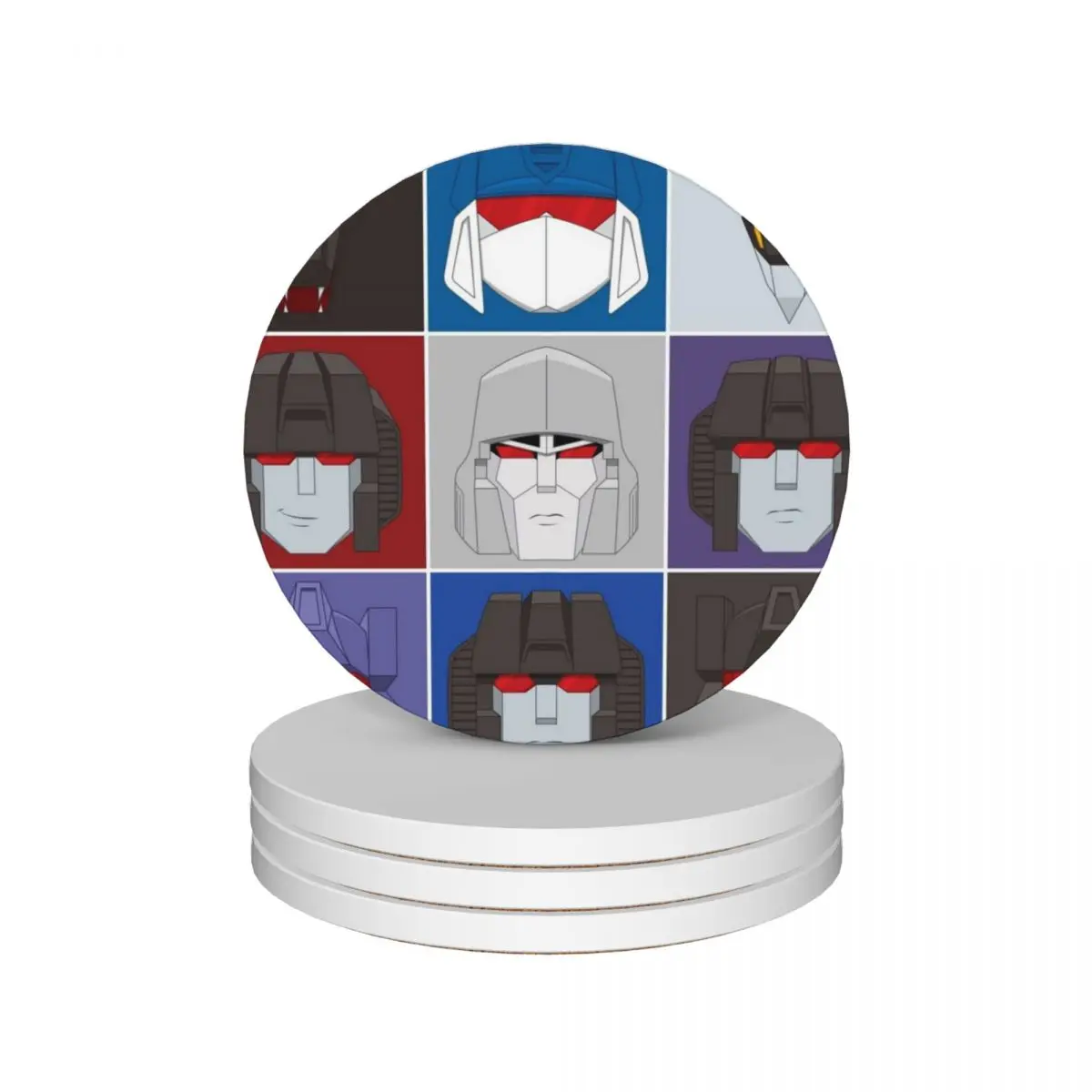 

Decepticon Nine Ceramic Coasters (Set of 4) Tea cups mug set Coasters