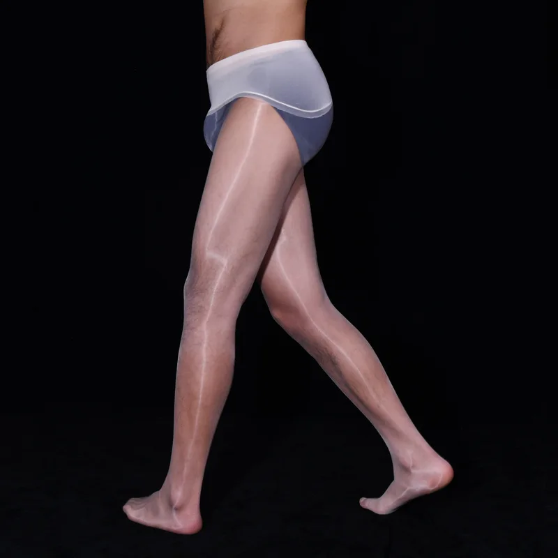 

Aurora 360 Seamless Glossy Men's JJ Stockings 1D Ultra-Thin Sexy Silky Transparent Base Socks Men's Socks