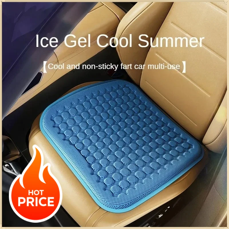 2026 Honeycomb Coalgel Car Seat Cushion - Car Cool Seat Cushion - All Seasons Universal - Change Sedentary Use