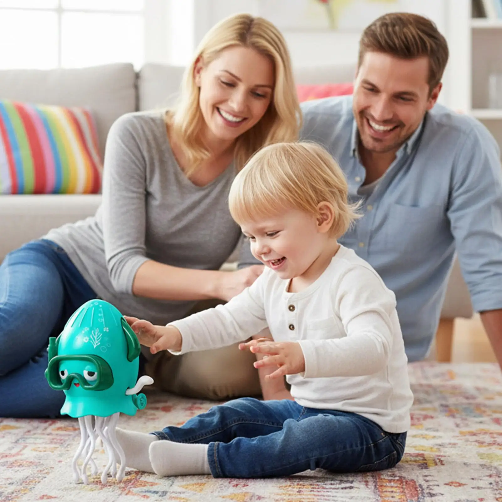 

Электрический ползающий осьминог, интерактивная фигурка со светом и музыкой, танцующий ползающий осьминог, игрушка для детей 3-5 лет, 3-5 лет