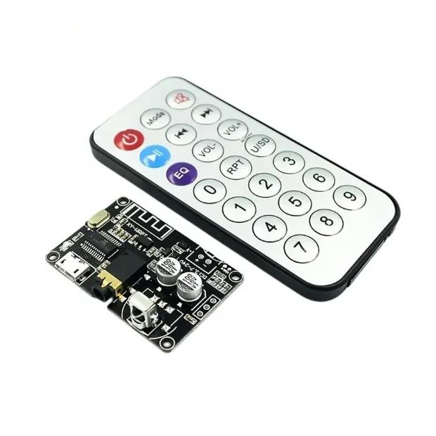 XY-WRBT Bluetooth 5.0 Decoding Board Stereo Audio Module Wide Voltage Volume Adjustable Speaker Amplifier