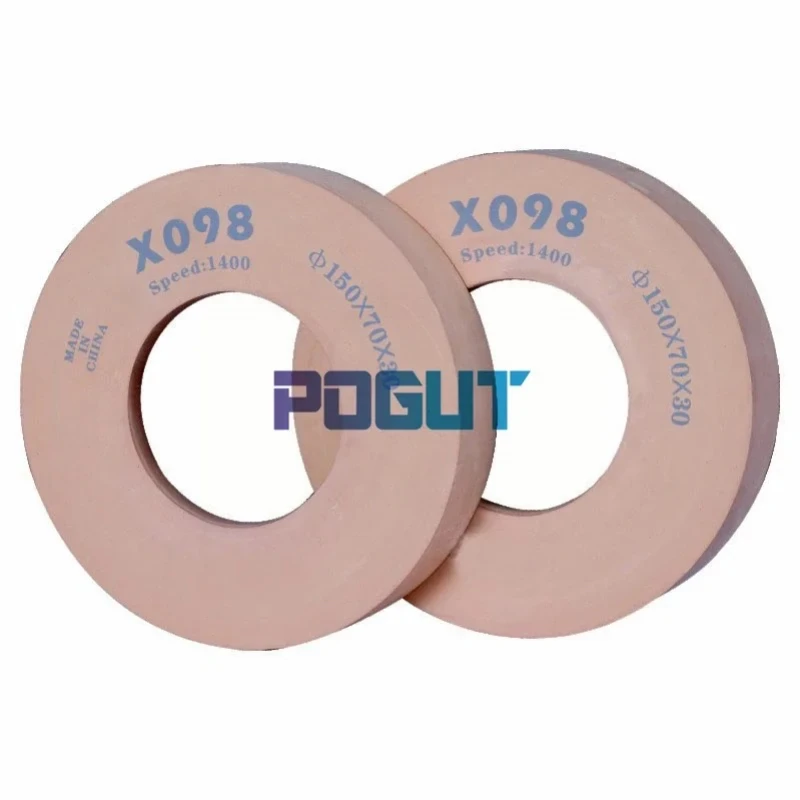 Premium X3000/X5000 Cerium Polishing Wheels for Glass Bottom Edge Final Polishing