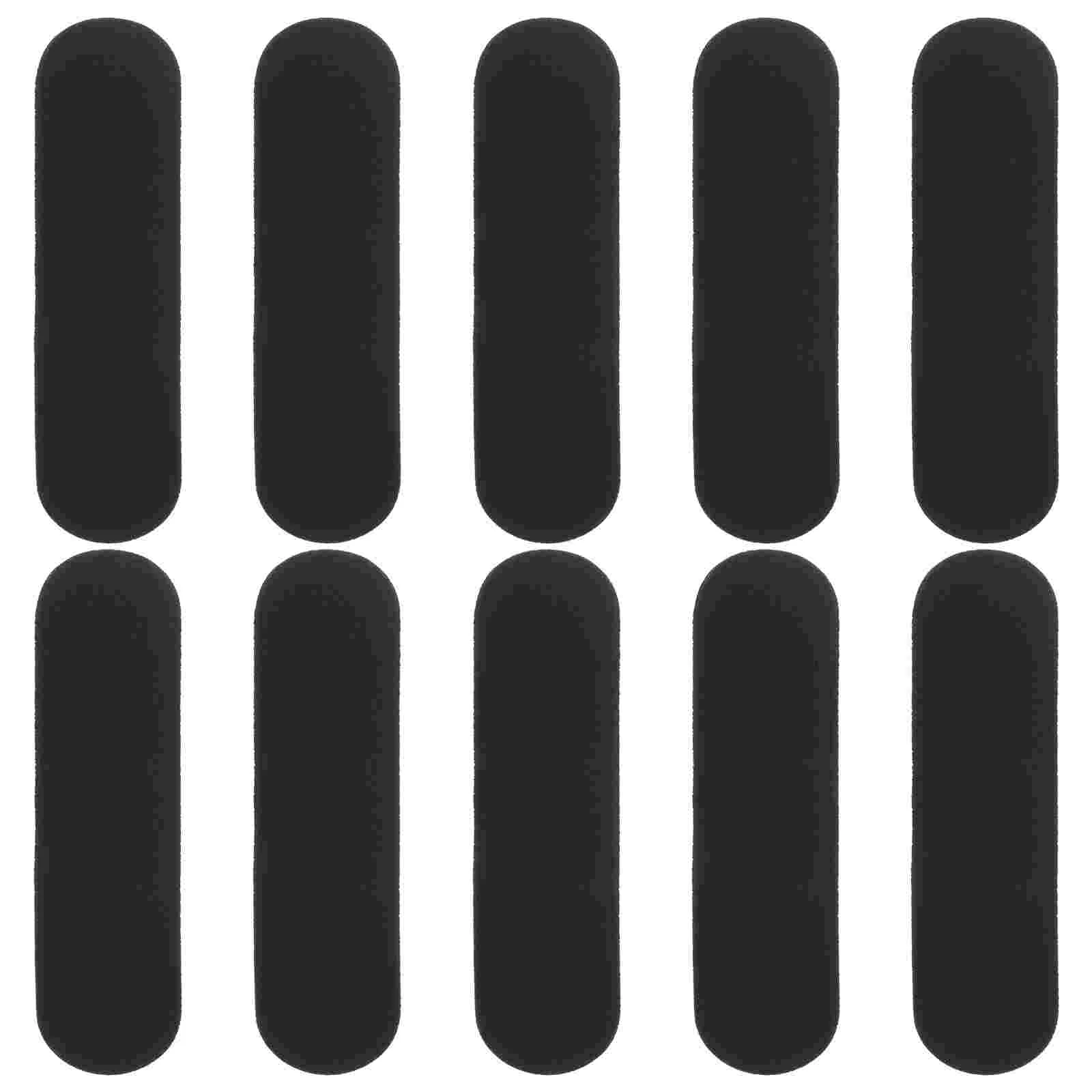 10 Pcs Sticker Finger Anti-slip Pad Scooter Instant Noodles Black Grip Tape For Fingerboards