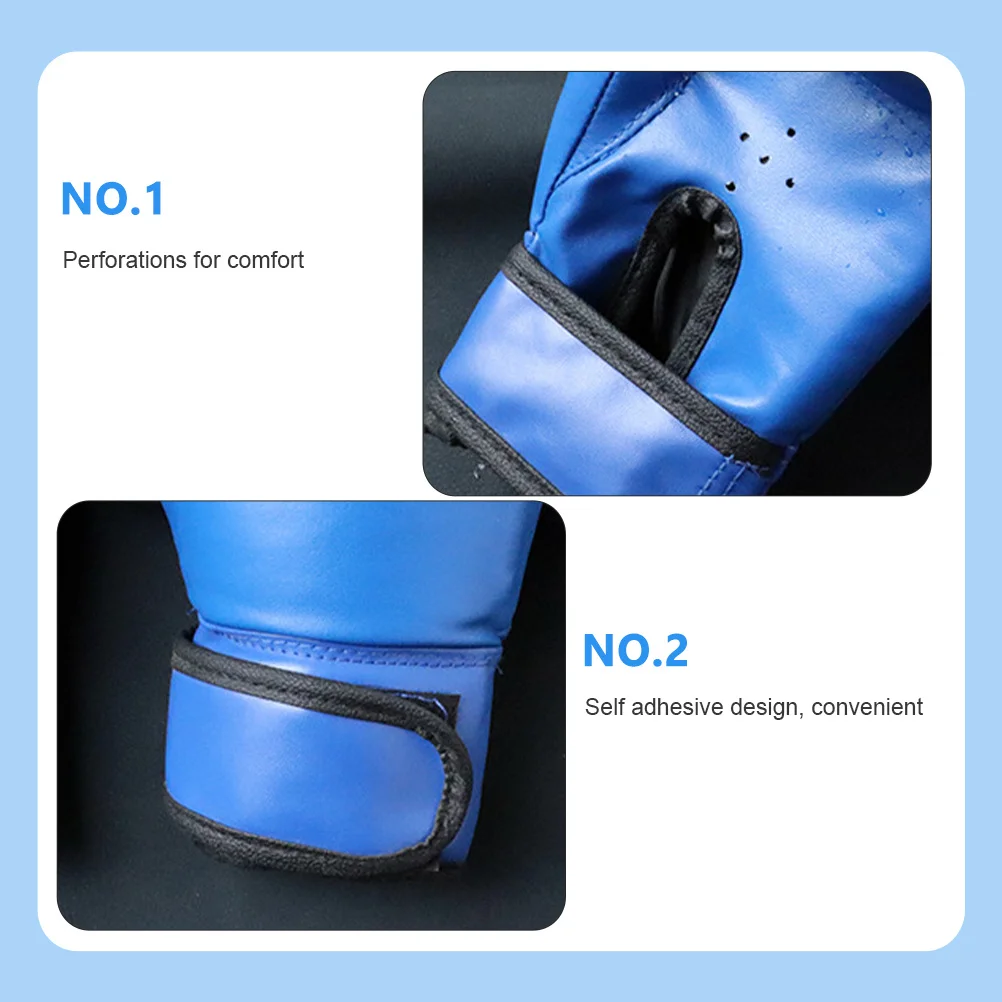 

1Pair Kids Boxing Gloves Comfortable Durable PU Sponge Children Sparring Gloves for Training Kickboxing Sparring Glove
