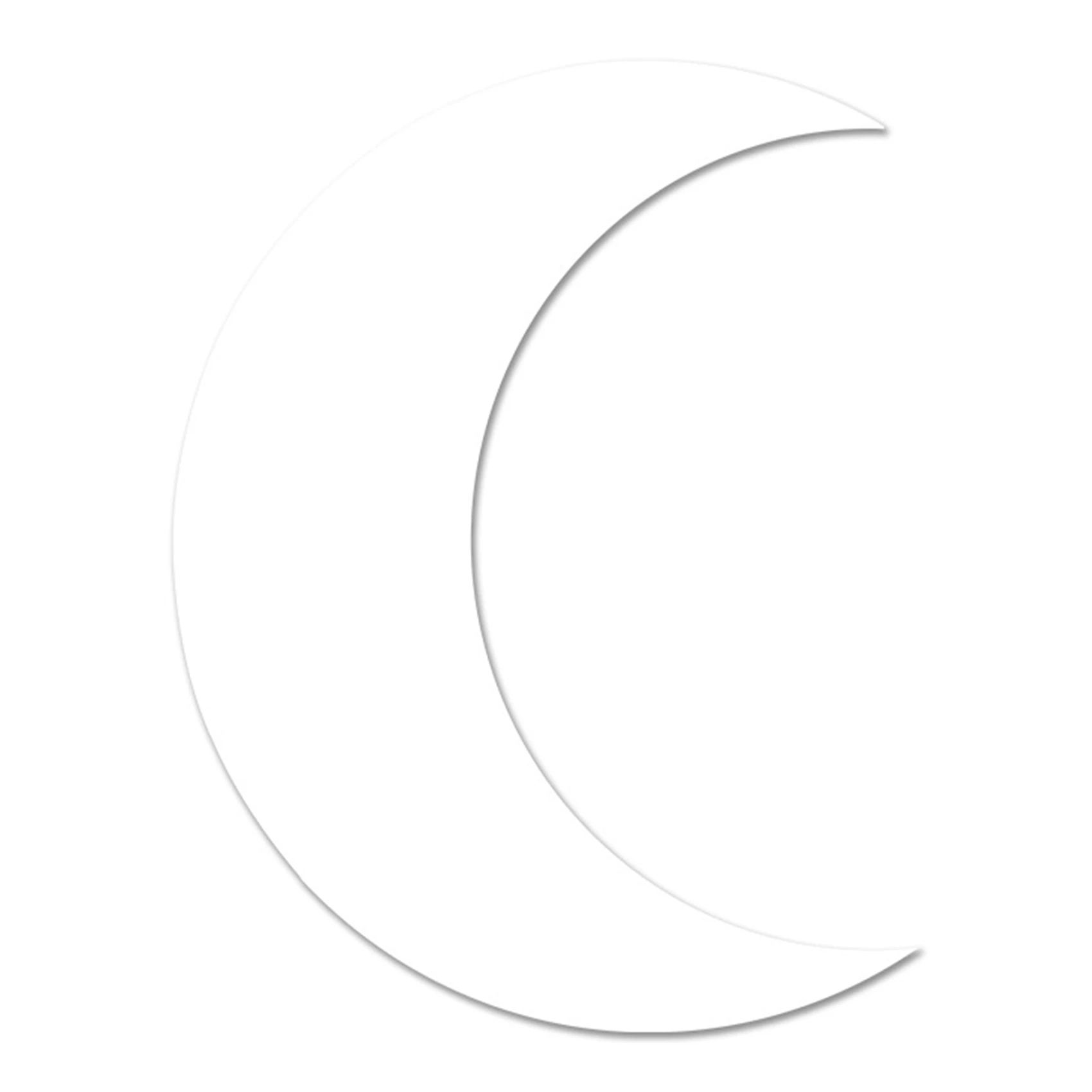 

AYMR-Moon Зеркало Настенный Декор Бохо Акриловая Наклейка На Стену Большое Декоративное Зеркало для Гостиной Квартира Спальня, Серебро