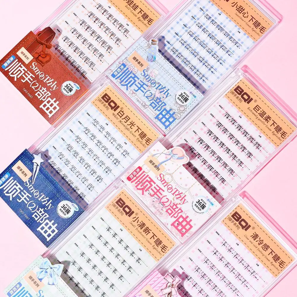 NEW グルーフリーラッシュ クラスター ゼロタッチ感覚・リキッドボンドまつげ 極薄シートシリーズ つけまつげ セグメントラッシュ