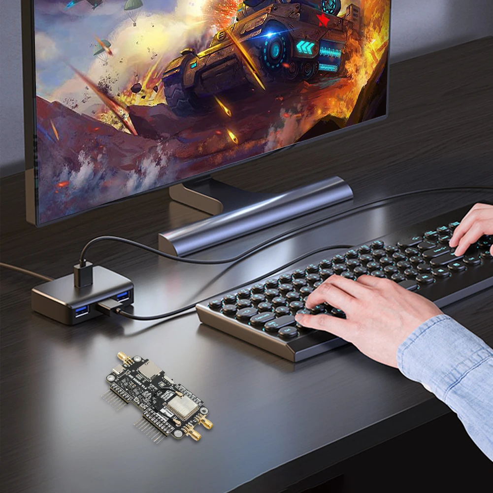 

Модуль CC1101 с высоким коэффициентом усиления для Flipper Zero Multiboard, плата расширения 3 в 1, 2,4G, модуль расширения Wi-Fi NRF24 + расширение ESP32, NRF