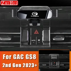 For Trumpchi GAC GS8 2023 2017-2022 Car Styling Mobile Phone Holder Air Vent Mount Gravity Bracket Stand Auto Accessories