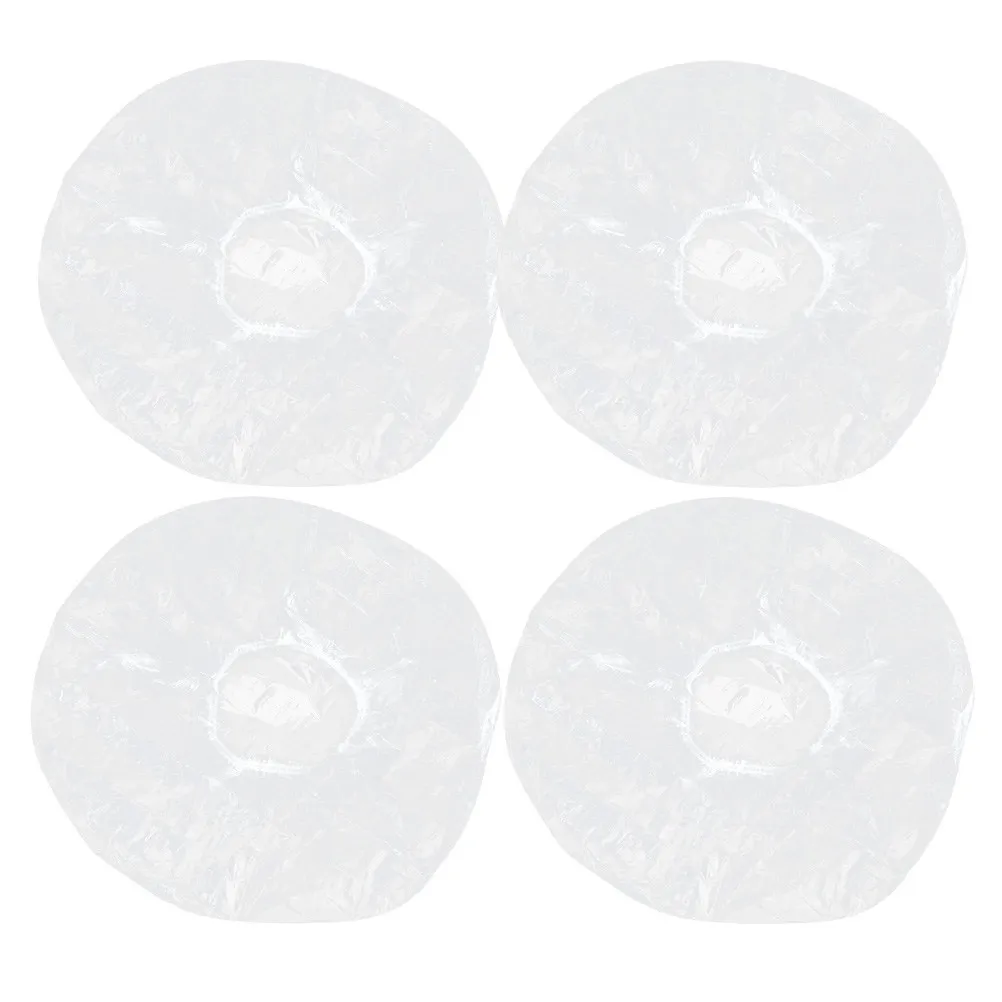 400Pcs Waterproof Disposable Shower Caps Elastic Bathing Caps for Shower Cooking Spa Hair Protection Bathroom Supplies