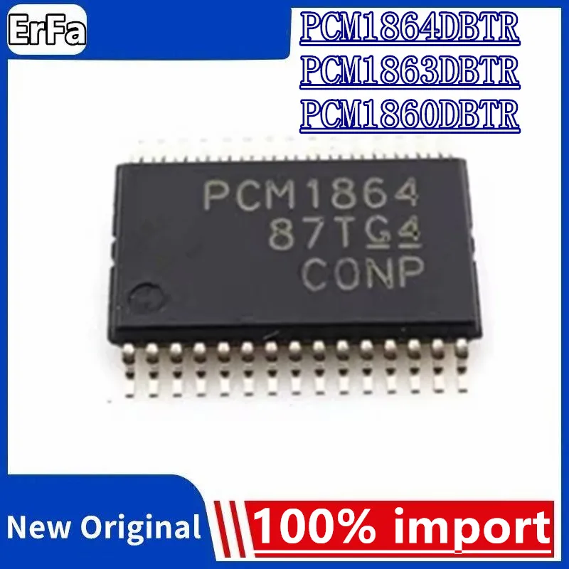 5pcs 100% New PCM1864DBTR PCM1864 PCM1863DBTR PCM1860DBTR TSSOP30 audio conversion chip