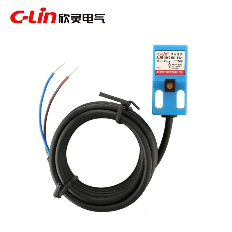 2 stücke Authentische Original C-Lin Abstand Sensing Näherungsschalter LJE18CM-5A1 LJE25M-8A1 A2 D1 D2 P1 P2 N1 N2
