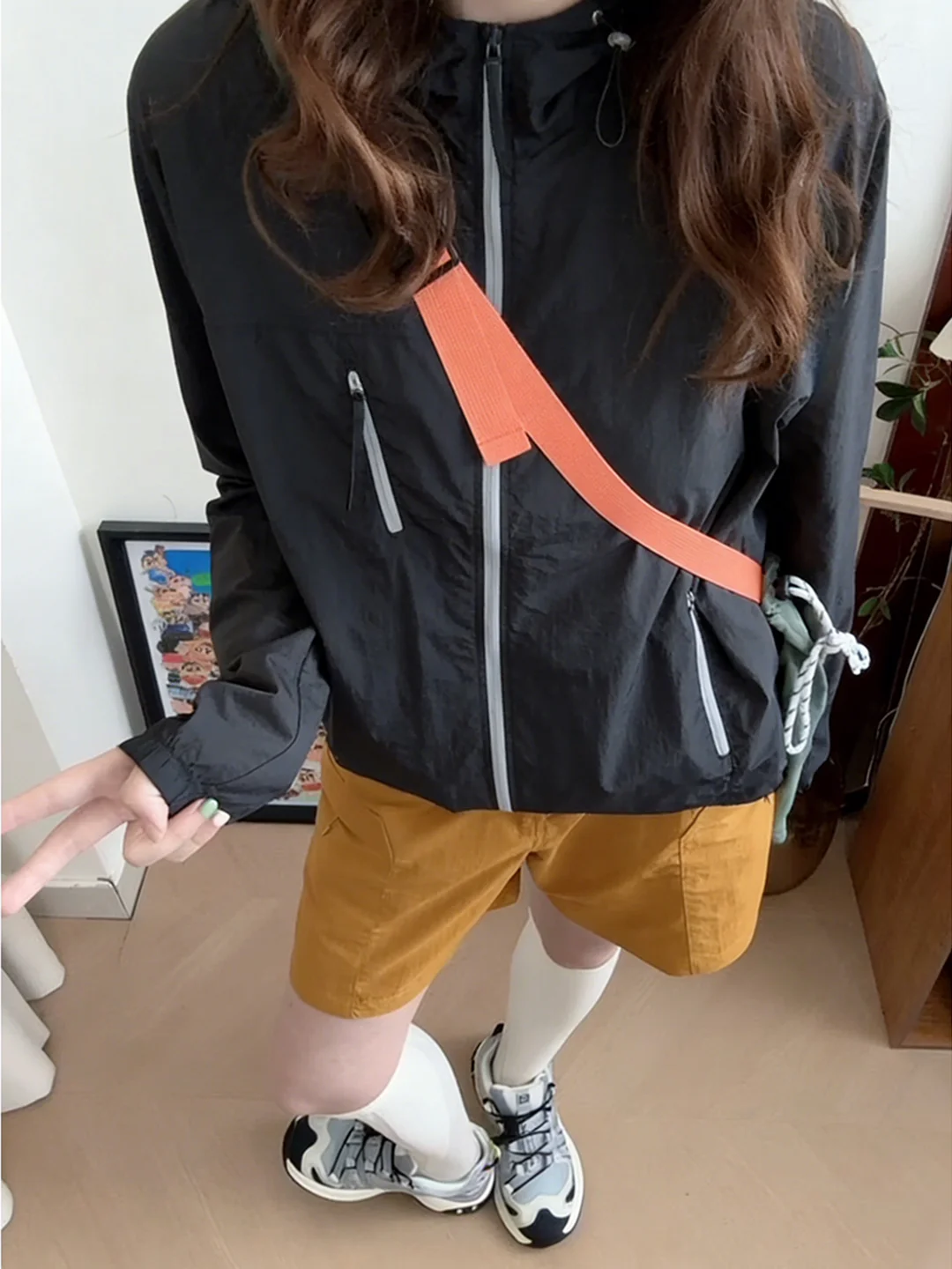 

Легкая солнцезащитная одежда UPF50 из ледяного шелка, быстросохнущая, для мужчин и женщин, летняя, для активного отдыха, альпинизма, велоспорта, куртка-ветровка