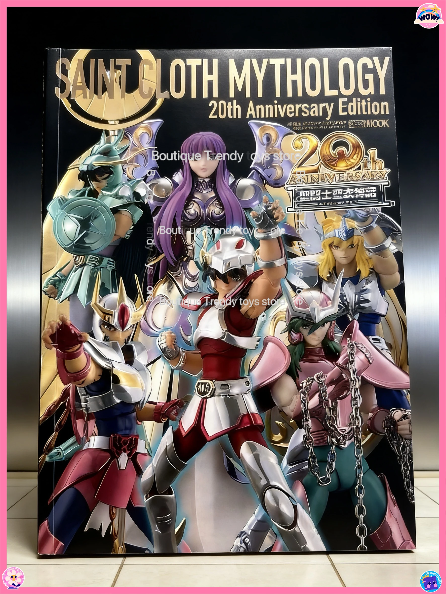 

Коллекционный альбом Saint Seiya к 20-летию: аниме-фигурки, мукбук, подарок для коллекционеров