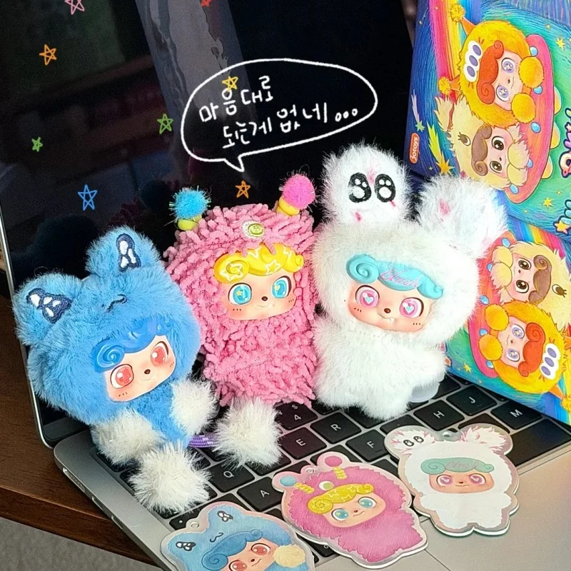 Q.Kid Wave Club Series Mini Blind Box Figurka Anime Cute Mystery Box Modna Zabawka Zawieszka do Torby Kolekcja Niespodzianka Prezent Zabawka