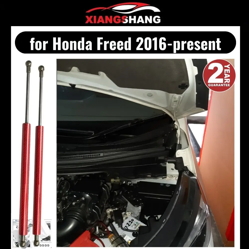 

for Honda Freed GB5/GB6/GB7/GB8 2016-present Front Hood Bonnet Modify Gas Struts Shock Carbon Fiber Spring Damper Lift Supports