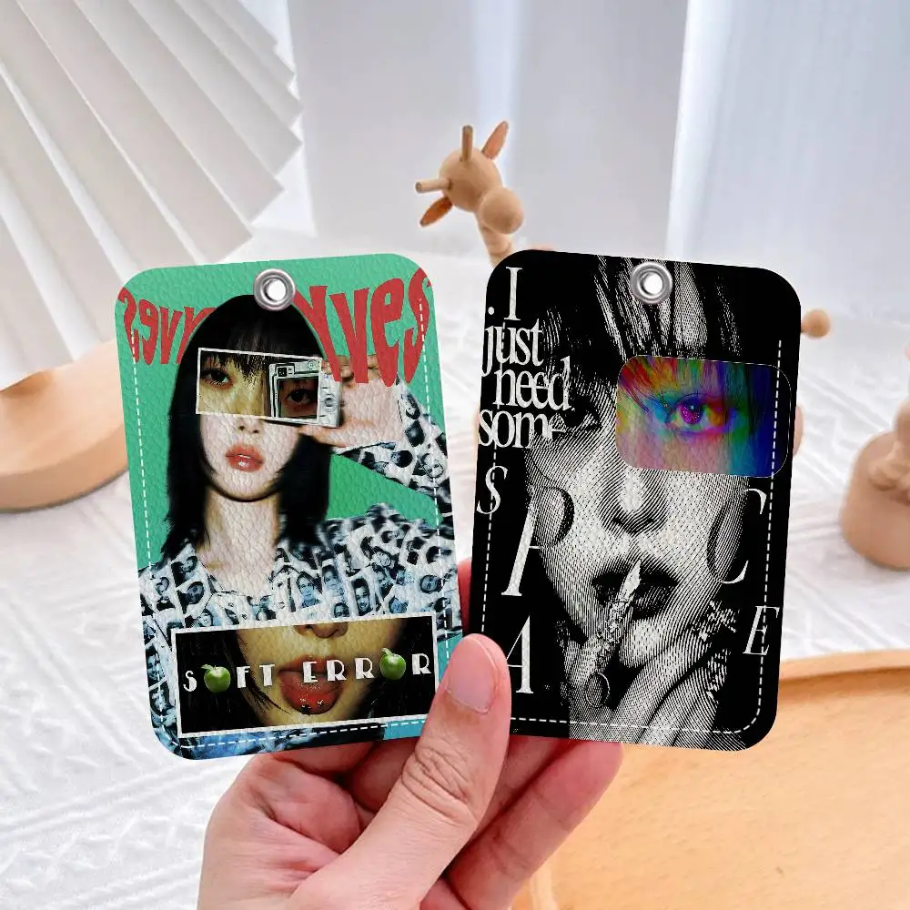 

Популярный брелок-держатель для карт Kpop L-Loona Y-Yves: для банковских, деловых, рабочих, студенческих и проездных карт, защитный чехол