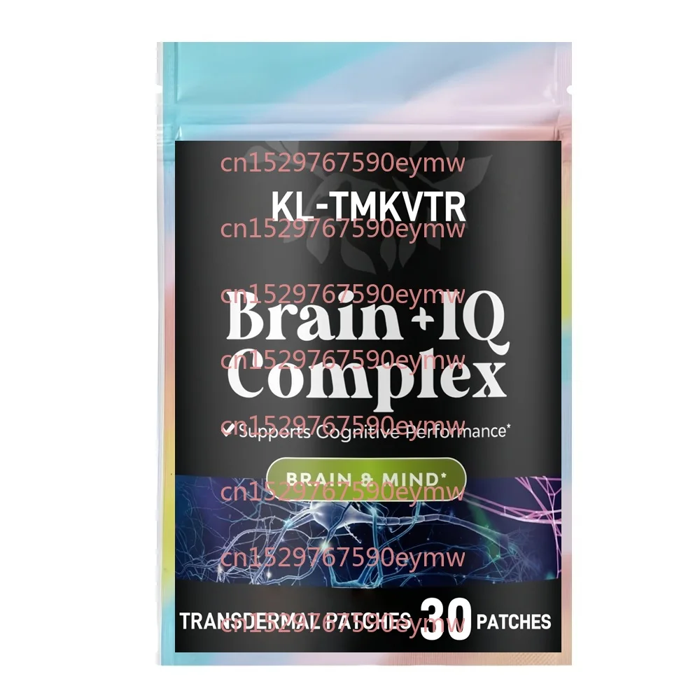 30 Patches Nootropic Memory Transdermal Patches for Brain Boost and Natural Energy Booster