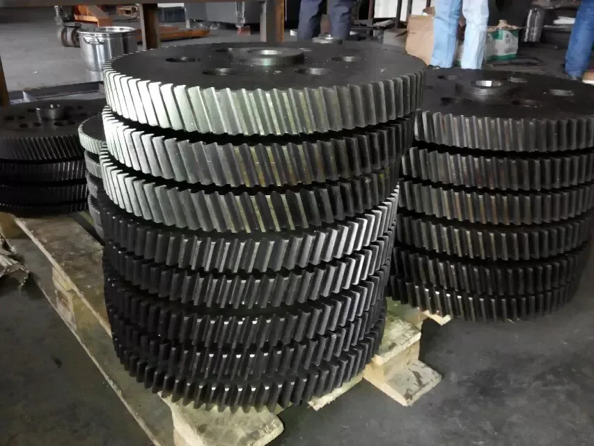 China Manufacturer Custom Large High Precision Helical Gear for Agriculture Machinery